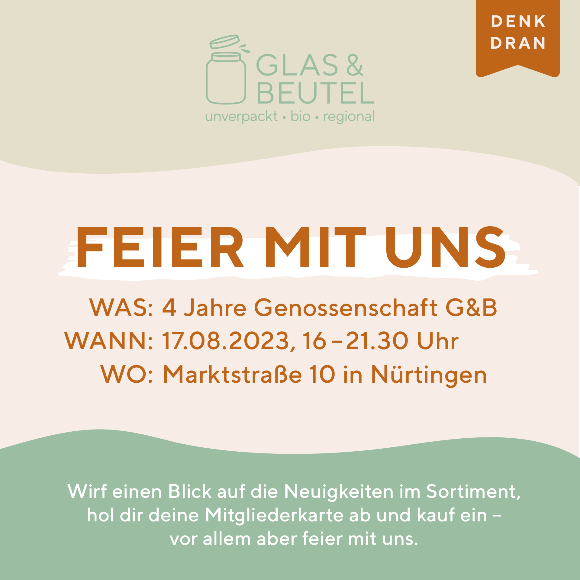Glas & Beutel | Unverpackt-Laden in Nürtingen