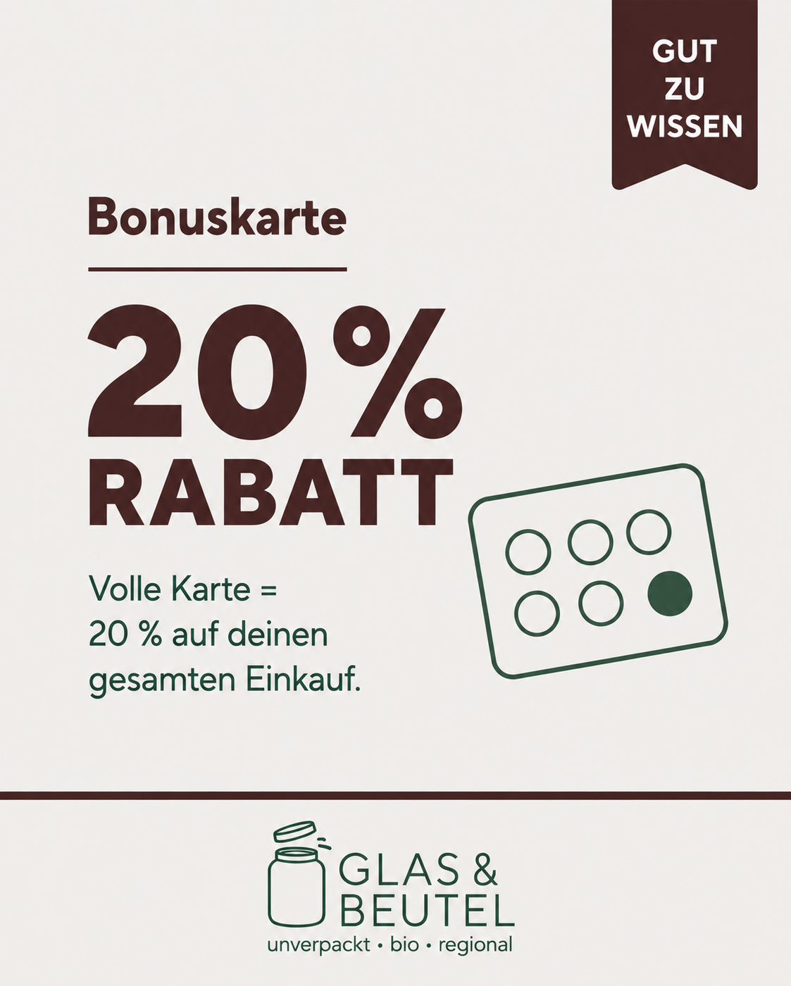 Unverpackt einkaufen in Nürtingen - Glas und Beutel Glas & Beutel | Unverpackt-Laden in Nürtingen
