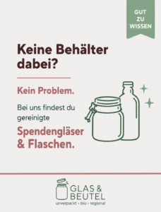Glas & Beutel | Unverpackt-Laden in Nürtingen
